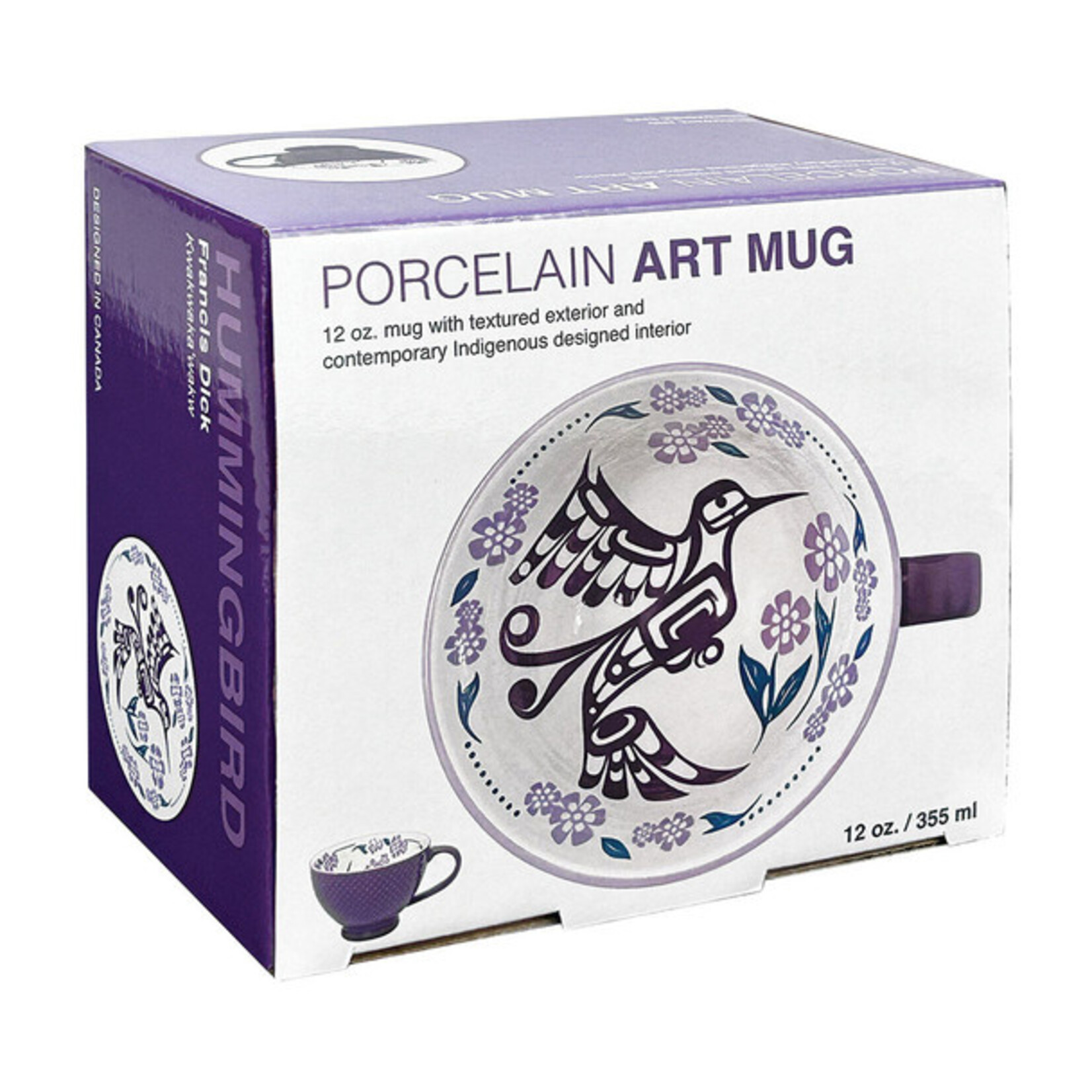 Hummingbird Porcelain Mug - Francis Dick