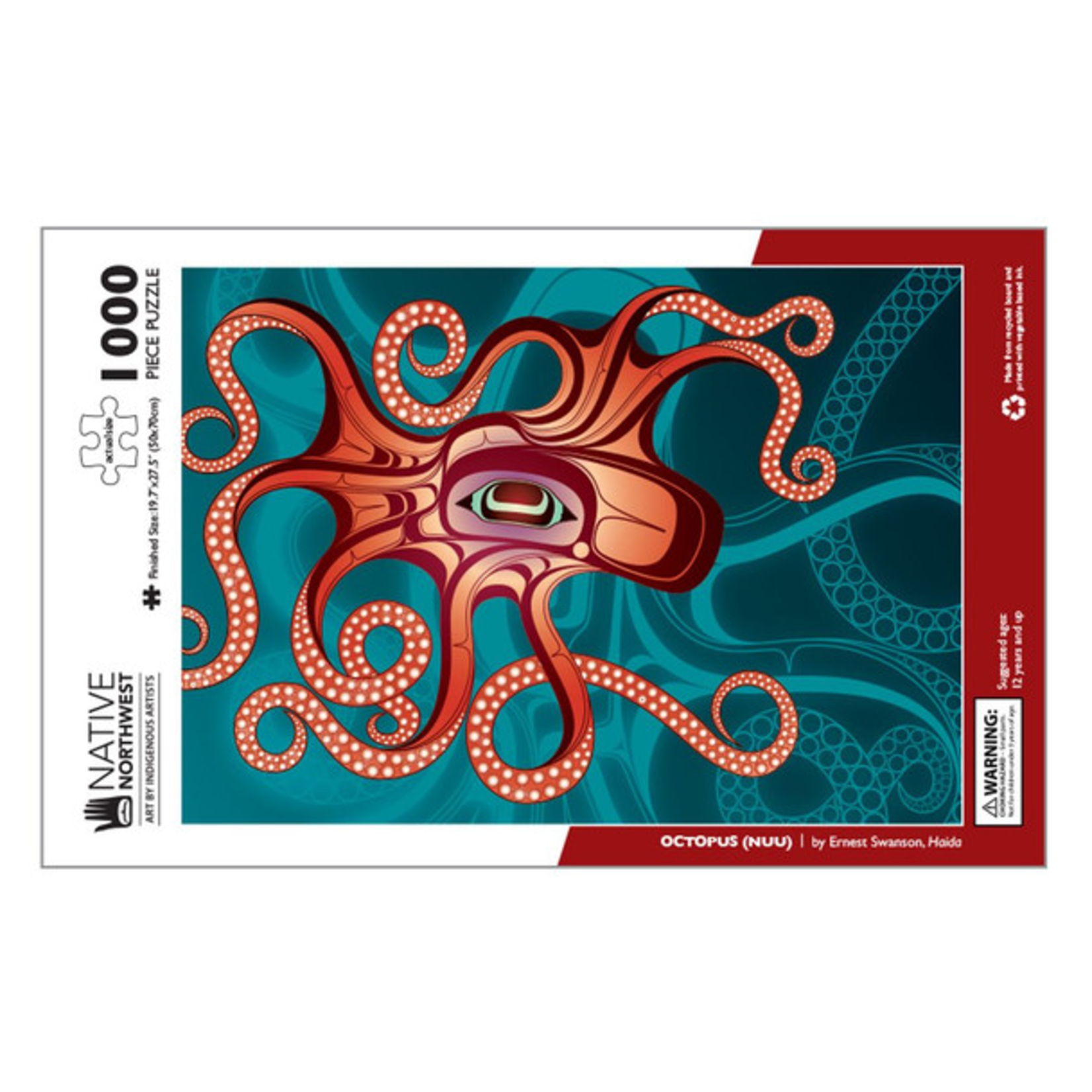 1000 Piece Jigsaw Puzzle - Octopus