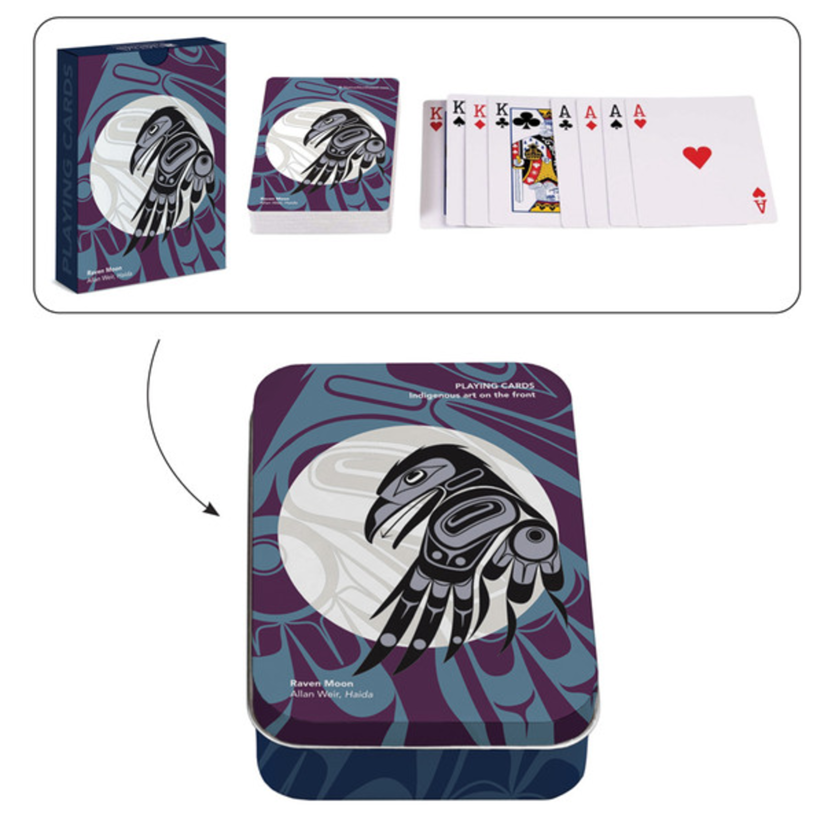 Raven Moon Playing Cards - Allan Weir