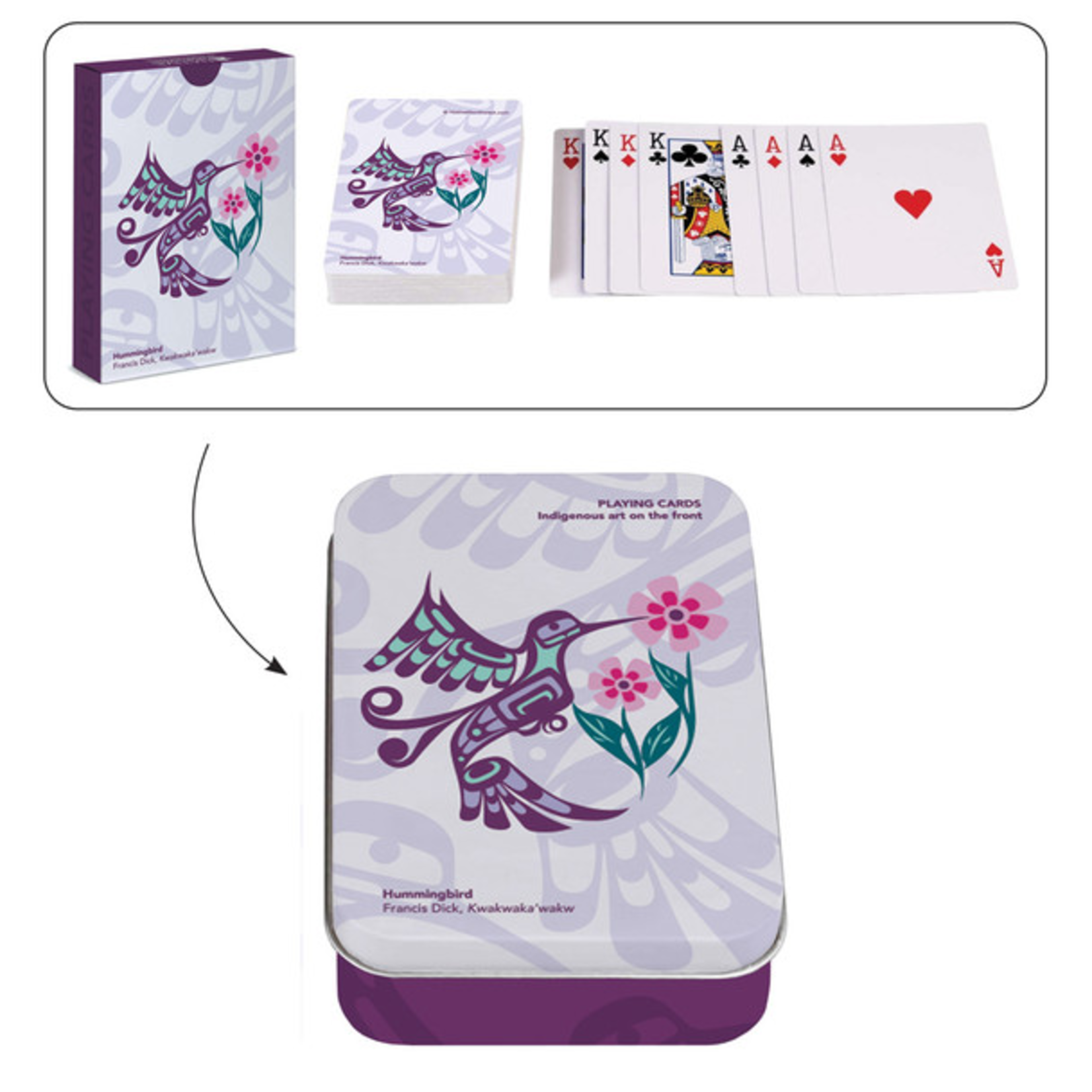 Hummingbird Playing Cards - Francis Dick
