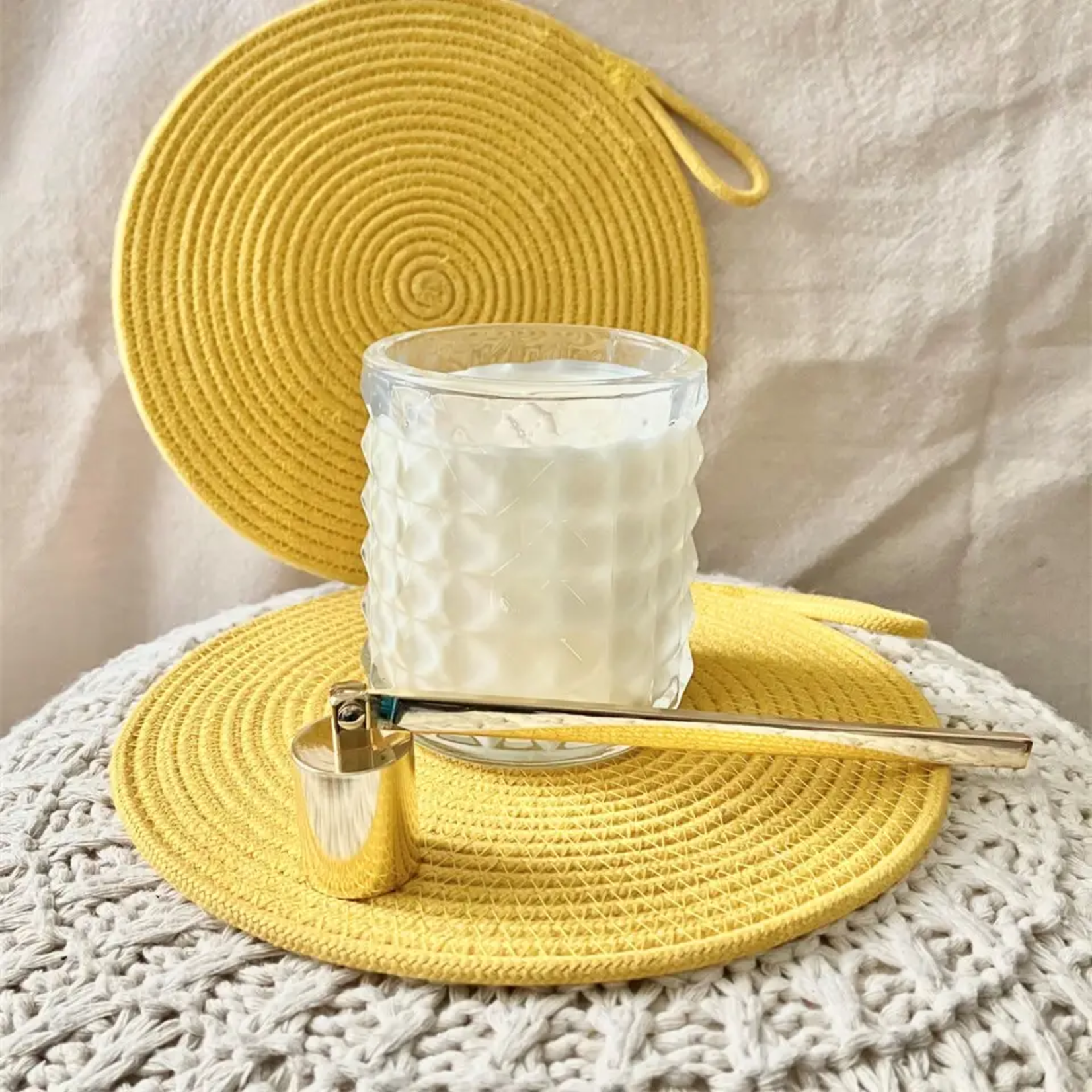 Yellow Rope Trivet