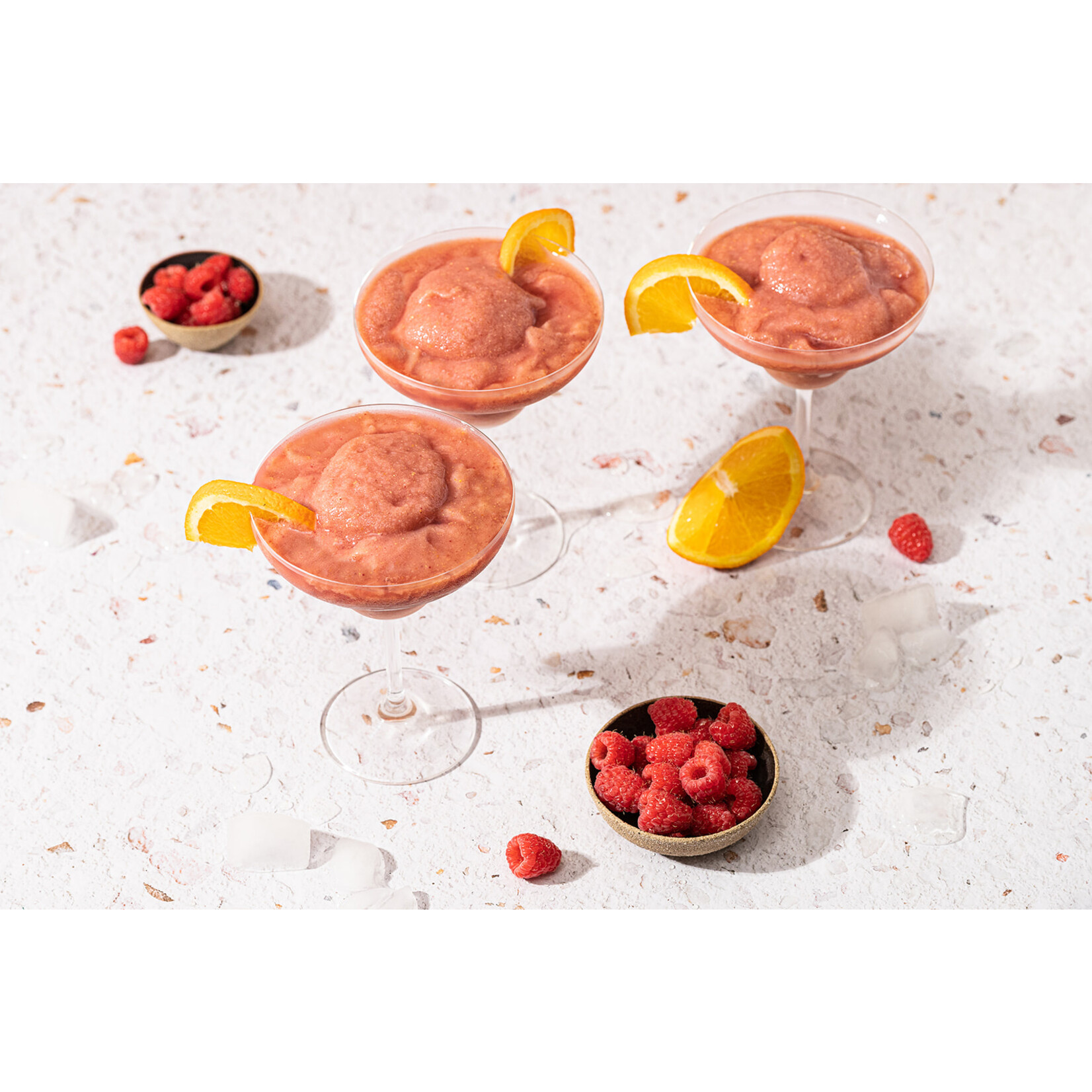 Raspberry Orange Daiquiri - Blended Drink Mix