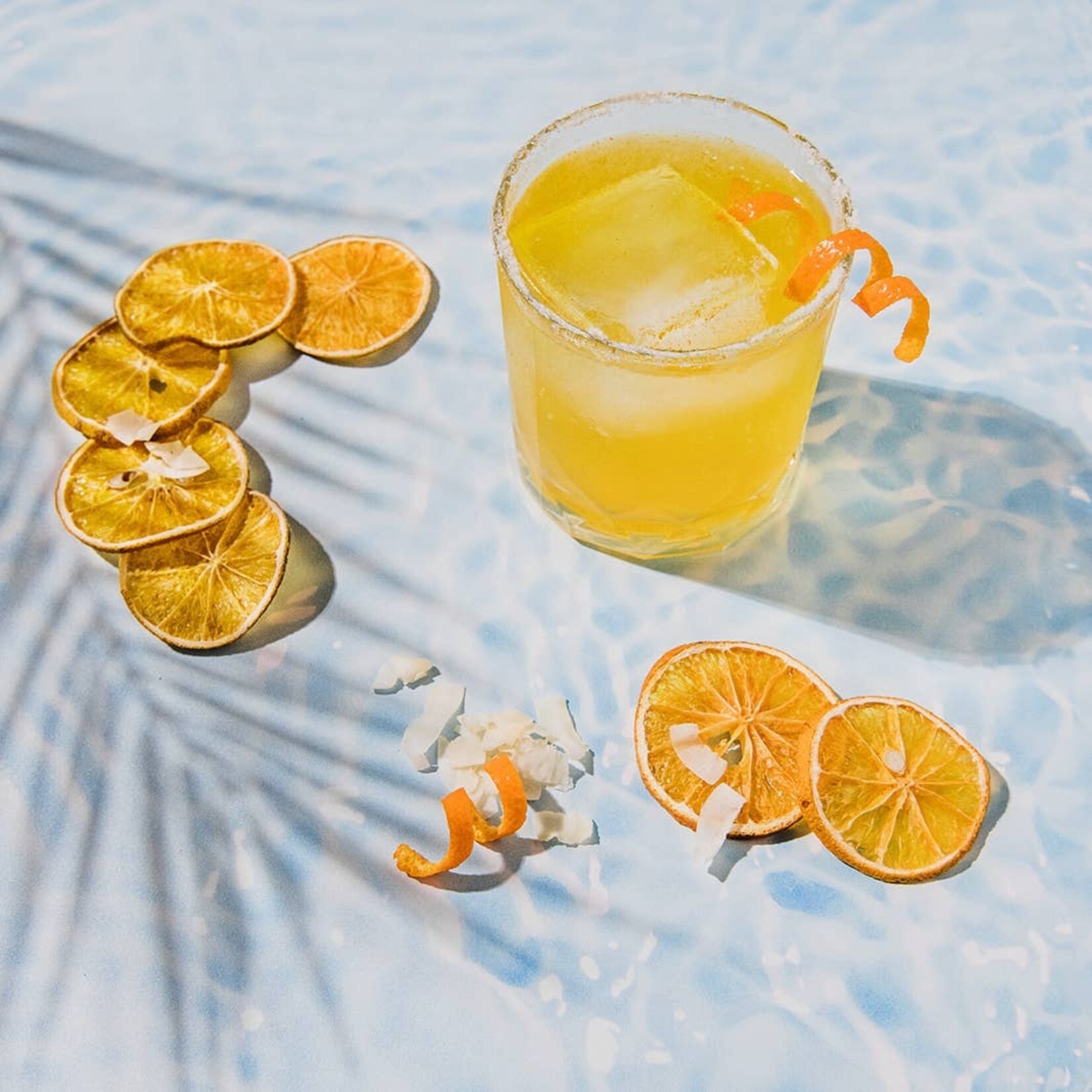 Pineapple, Orange, & Coconut Drink Infusion