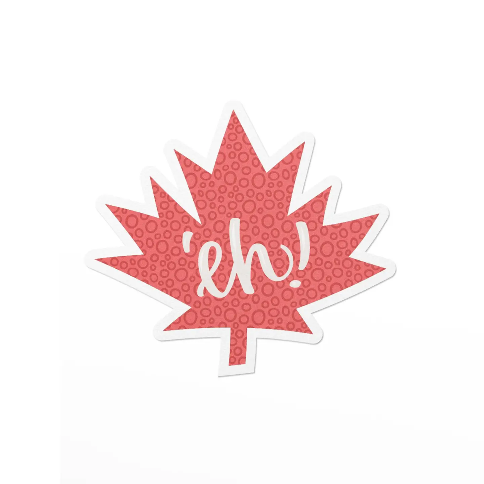 Canadian Maple Leaf Sticker