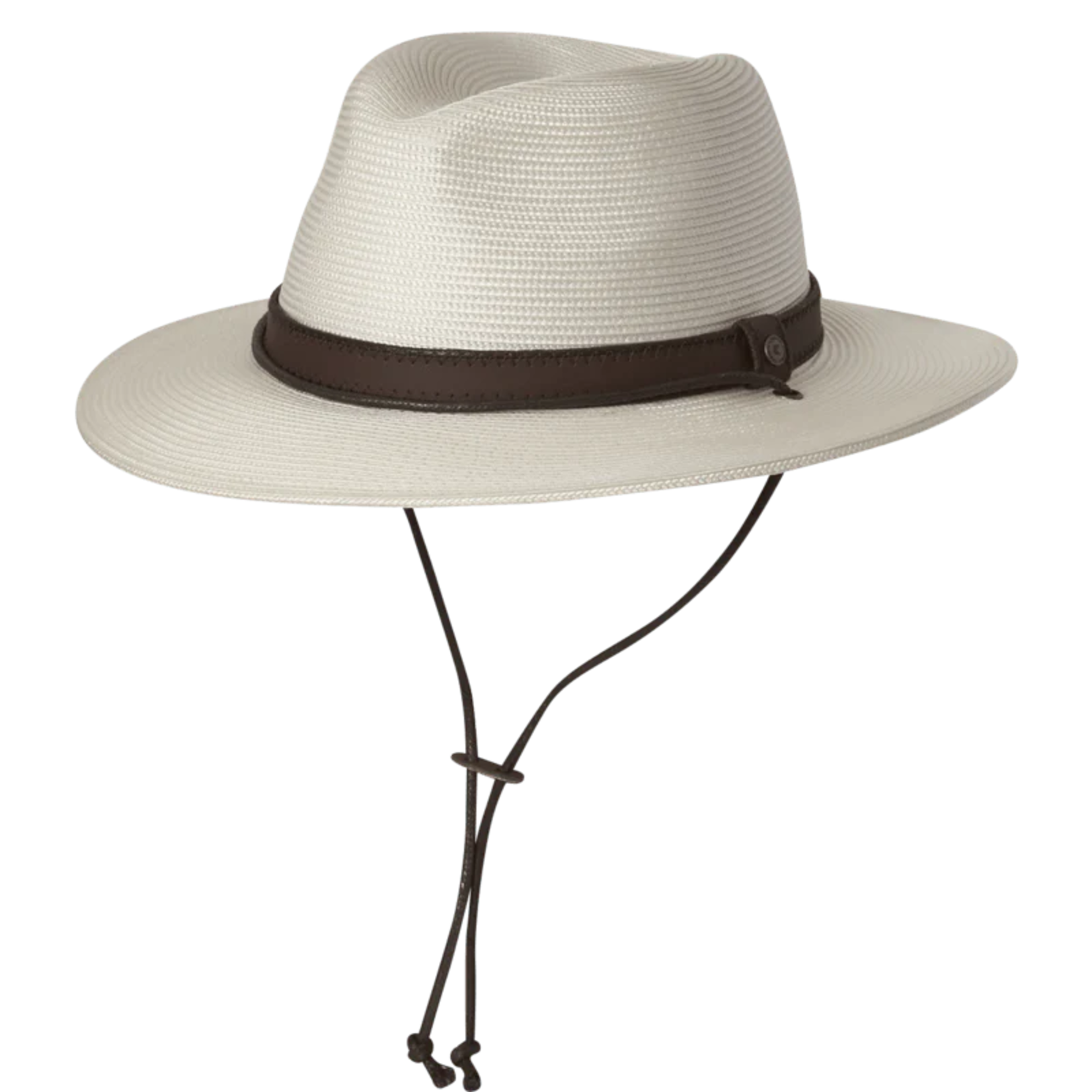 Ivory Wide Brim Safari Hat - Hamilton