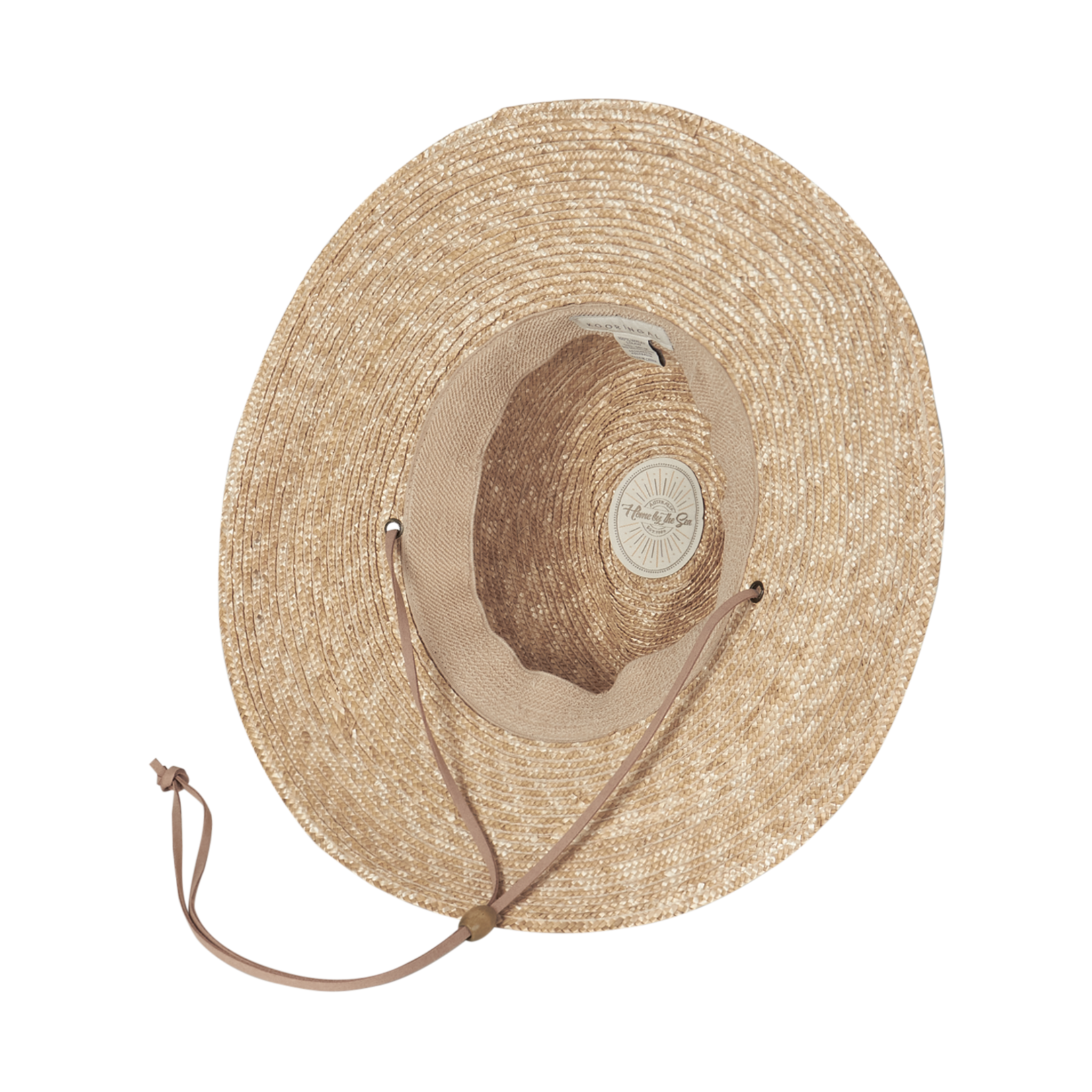 Wide Brim Natural Straw Hat - Georgia
