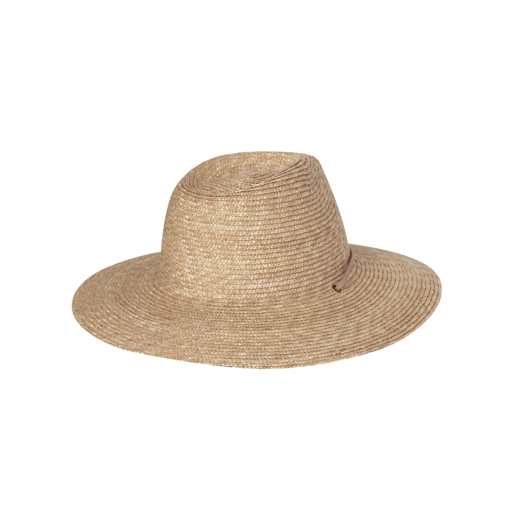 Wide Brim Natural Straw Hat - Georgia