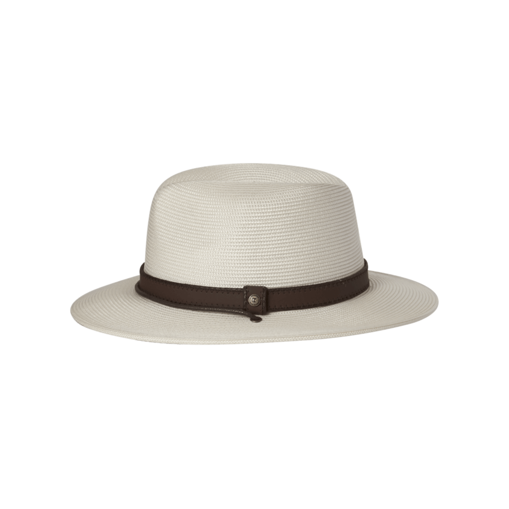 Ivory Wide Brim Safari Hat - Hamilton