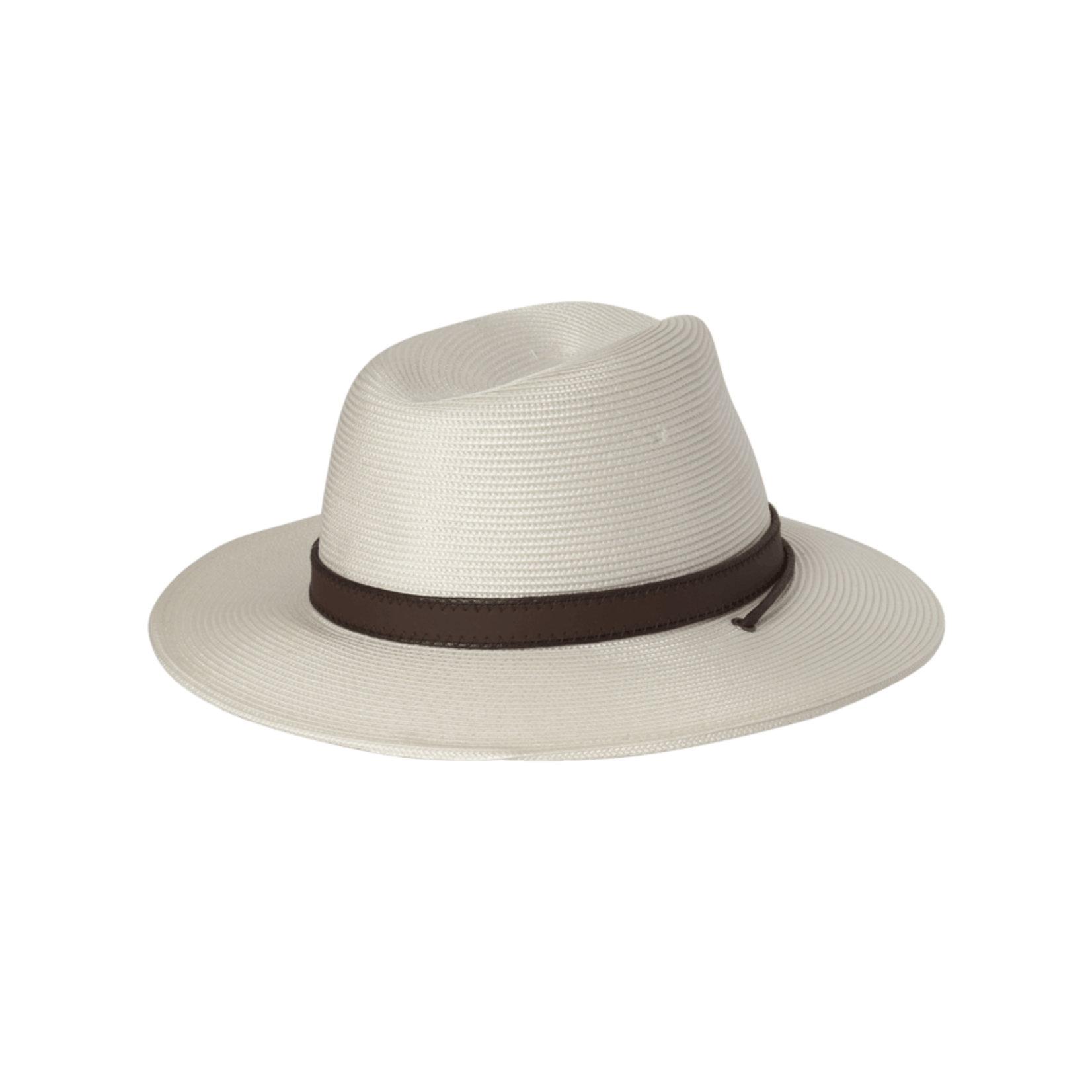 Ivory Wide Brim Safari Hat - Hamilton
