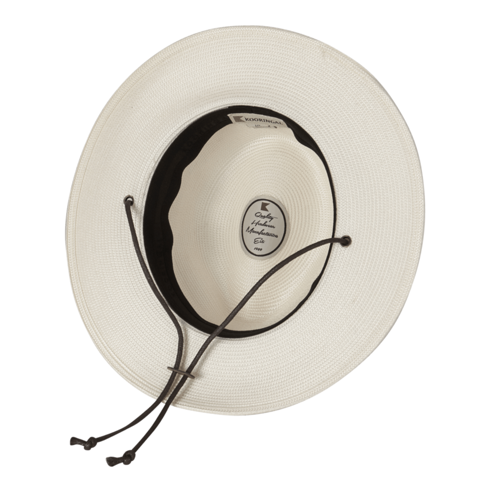 Ivory Wide Brim Safari Hat - Hamilton