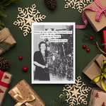 Gonna Go Lay Under The Christmas Tree Card