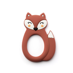 Rust Fox Silicone Teether