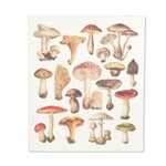 Mushrooms Swedish Dishcloth