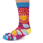 Ray of Sunshine Socks - S/M