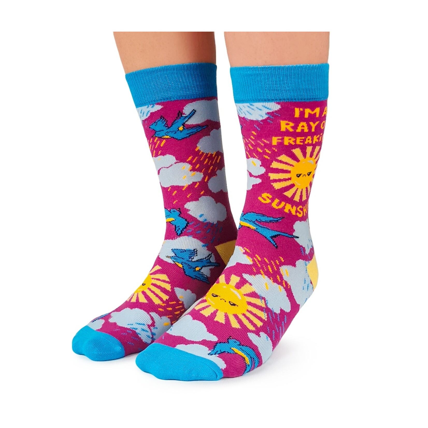Ray of Sunshine Socks - S/M