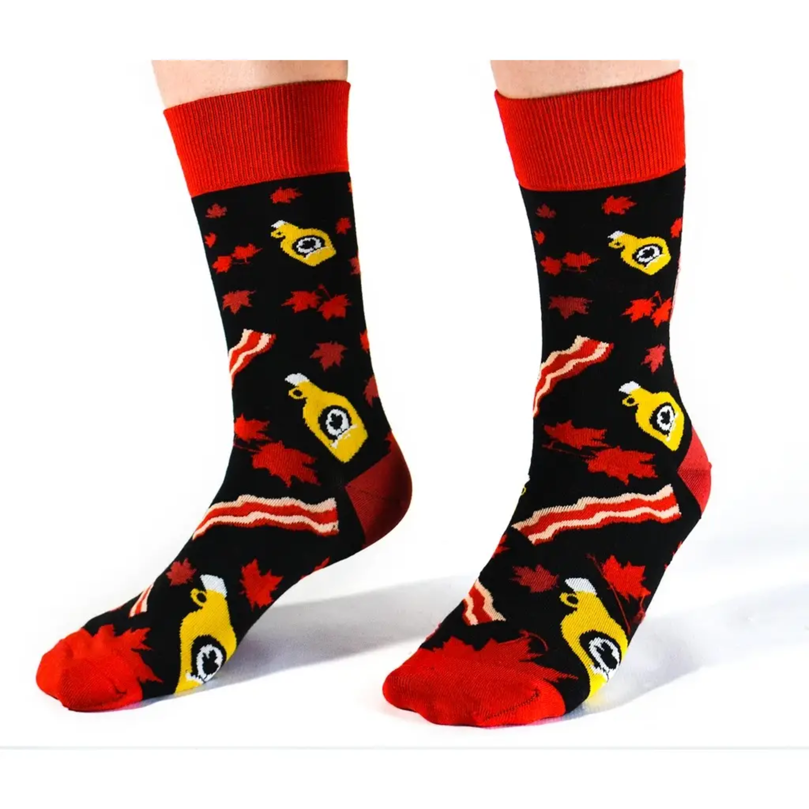 Sugar Shack Bacon Socks - M/L