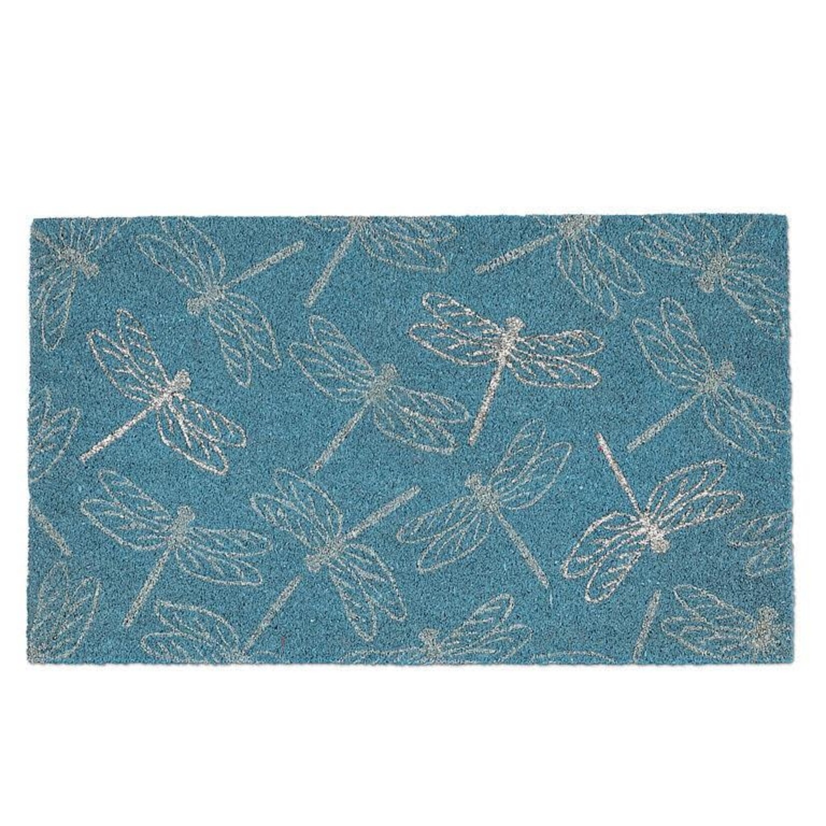 Turquoise Dragonfly Doormat