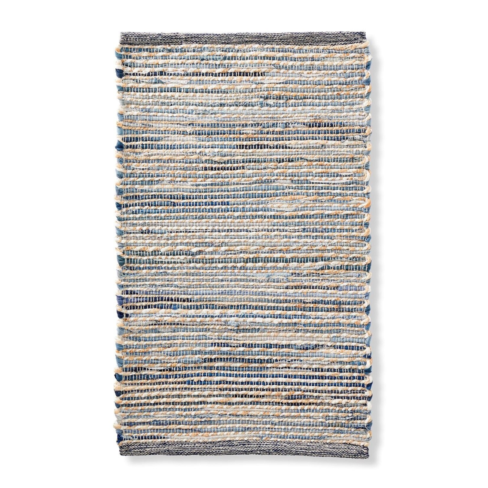 Recycled Denim & Jute Rug