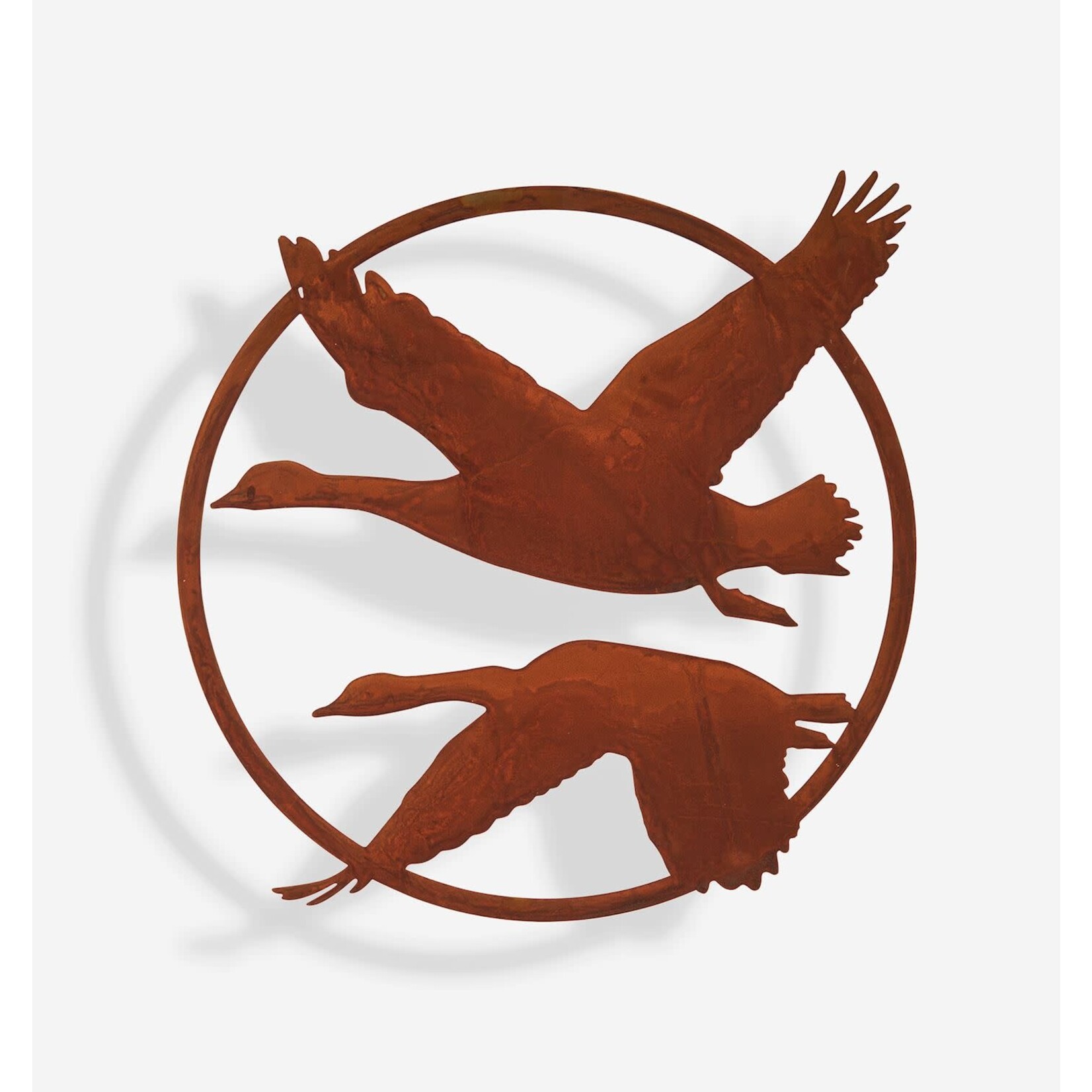 Metal Geese Wall Art