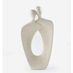 Sandblasted Abstract Couple Figurine