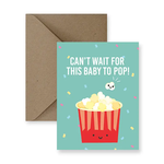 Baby Popcorn Card