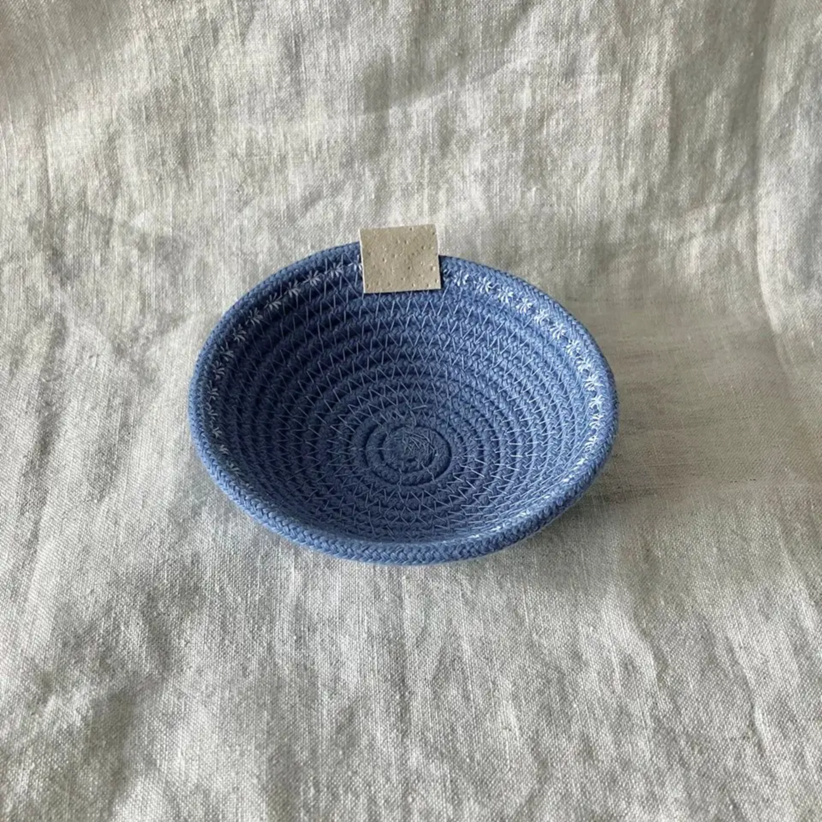 Blue Mini Cotton Rope Bowl
