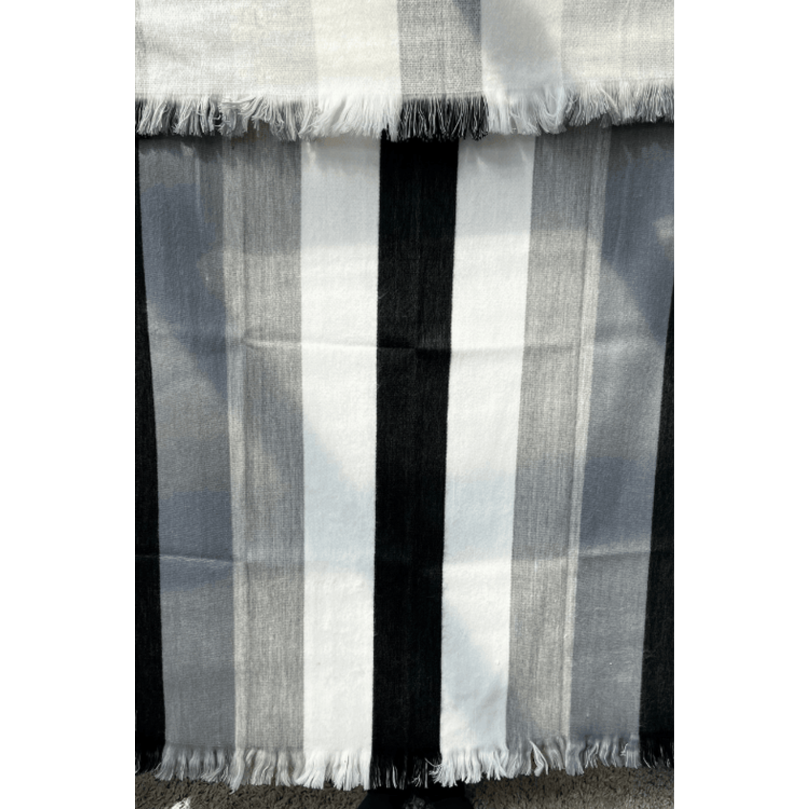 Grey Goose Wool Throw Blanket