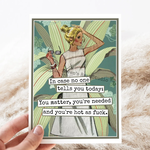 Hot As Fuck Friendship Card