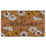 Daisies Welcome Doormat