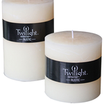 Ivory Pillar Candle - 4x4