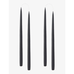 Black Taper Candles - Set of 2