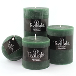 Forest Green Pillar Candle - 3x3