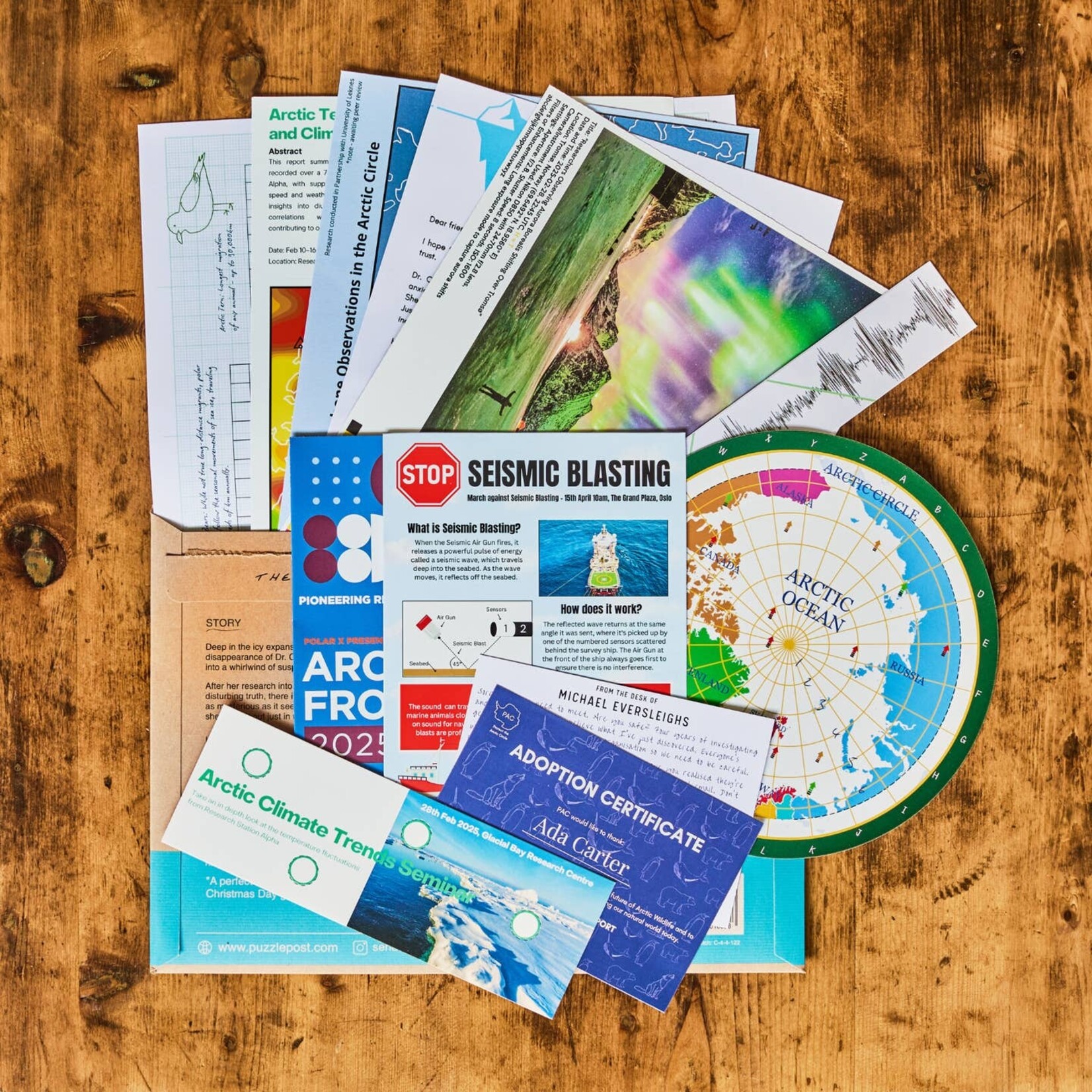 Escape Room in an Envelope - The Disappearance