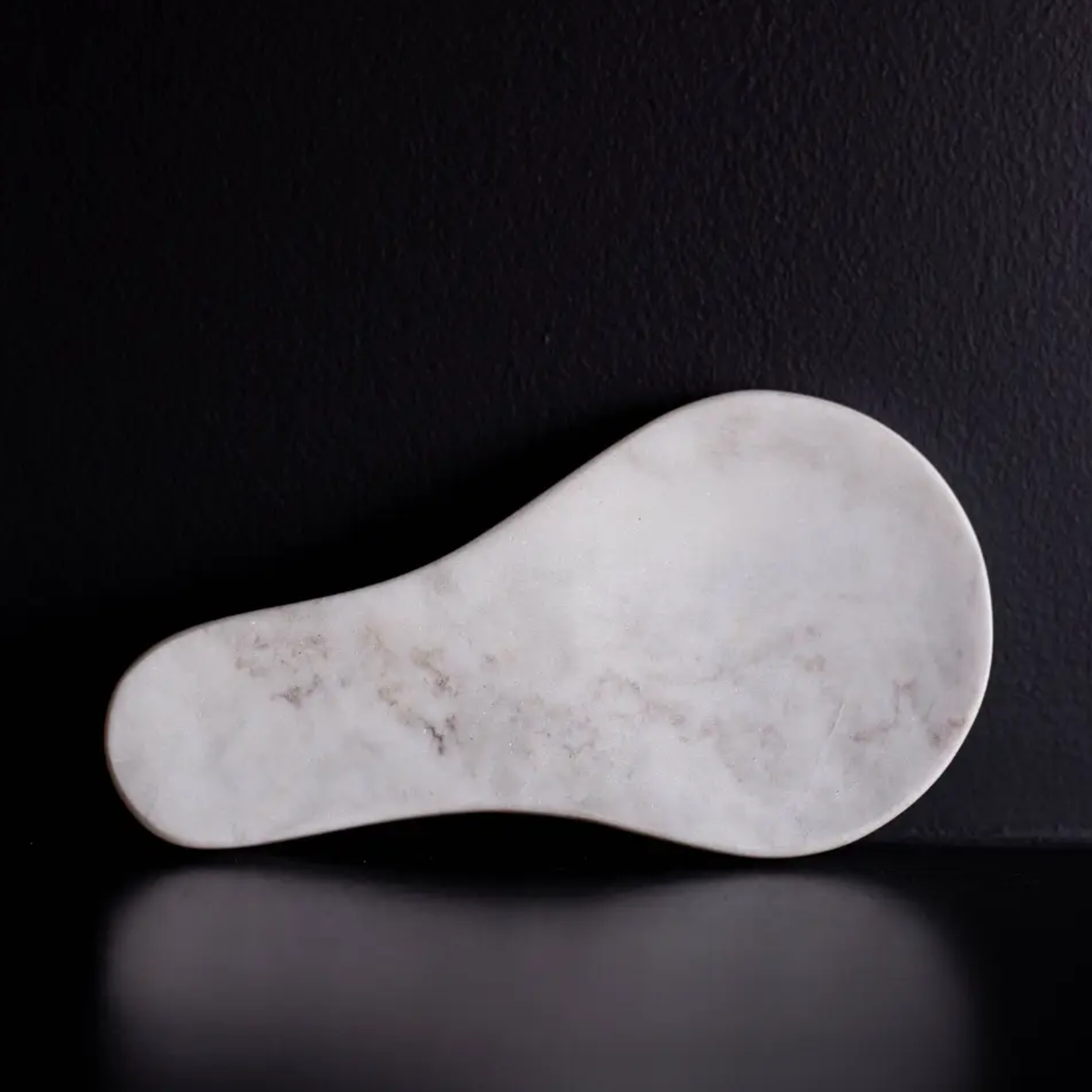 Hand Cut Marble Spoon Rest