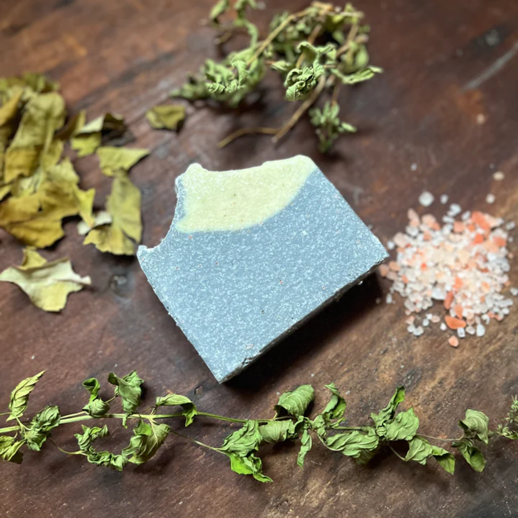 Lemon Verbena & Eucalyptus Himalayan Salt Soap