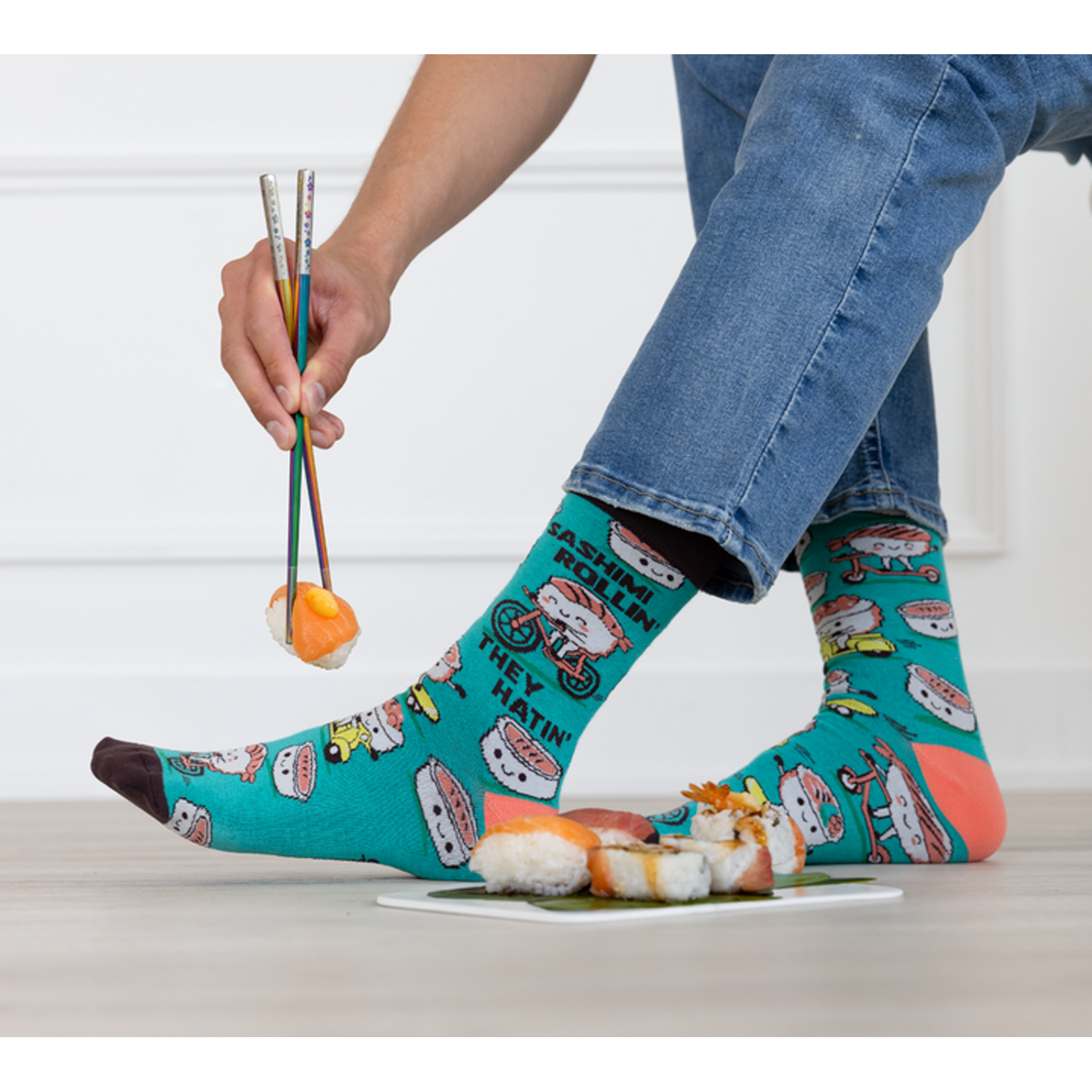 Sashimi Rollin' Socks - M/L