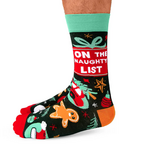 Naughty List Socks - M/L