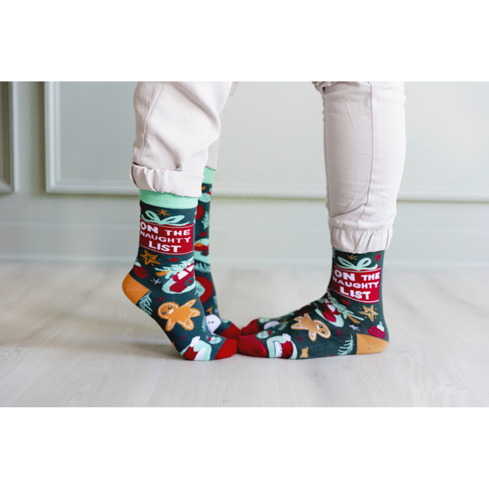 Naughty List Socks - S/M