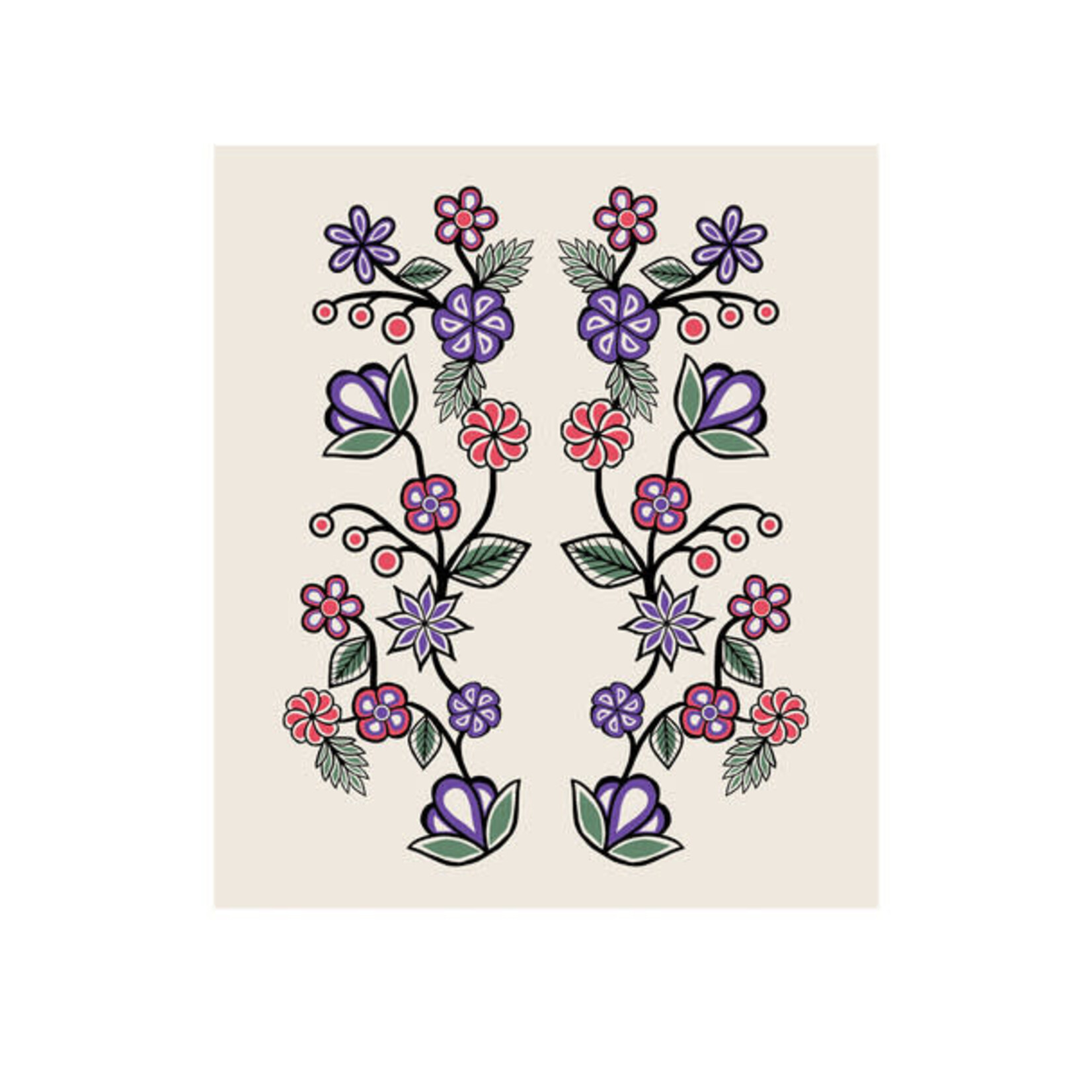 Eco Cloth - Ojibwe Florals by Storm Angeconeb