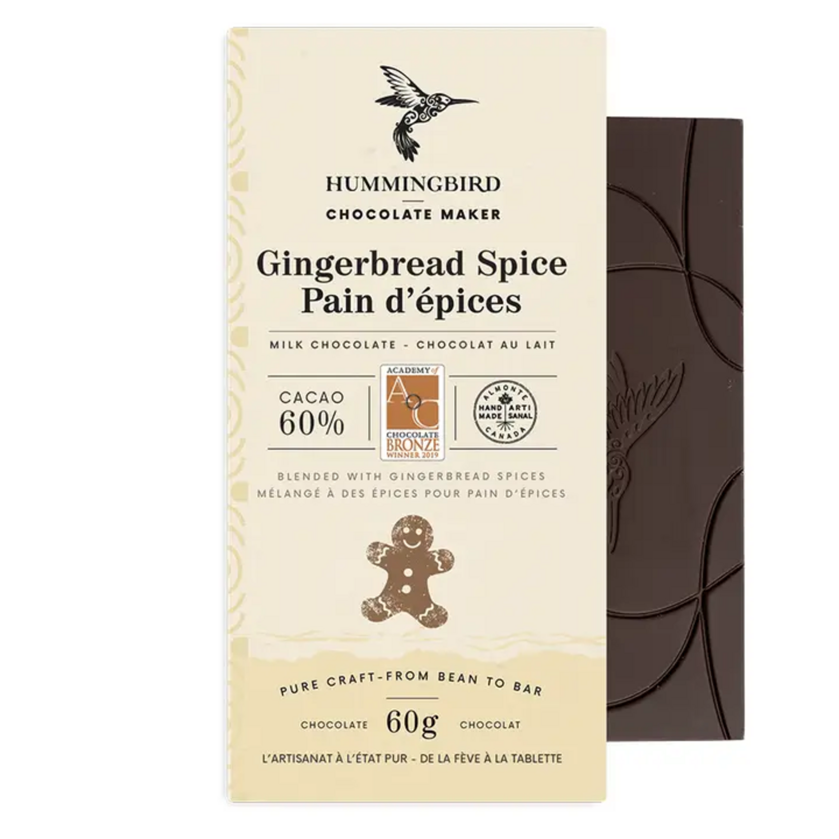 Gingerbread Spice Chocolate Bar - 60gr