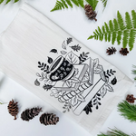 Mug & Books Tea Towel