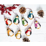 Handmade Felt Penguin w Hat