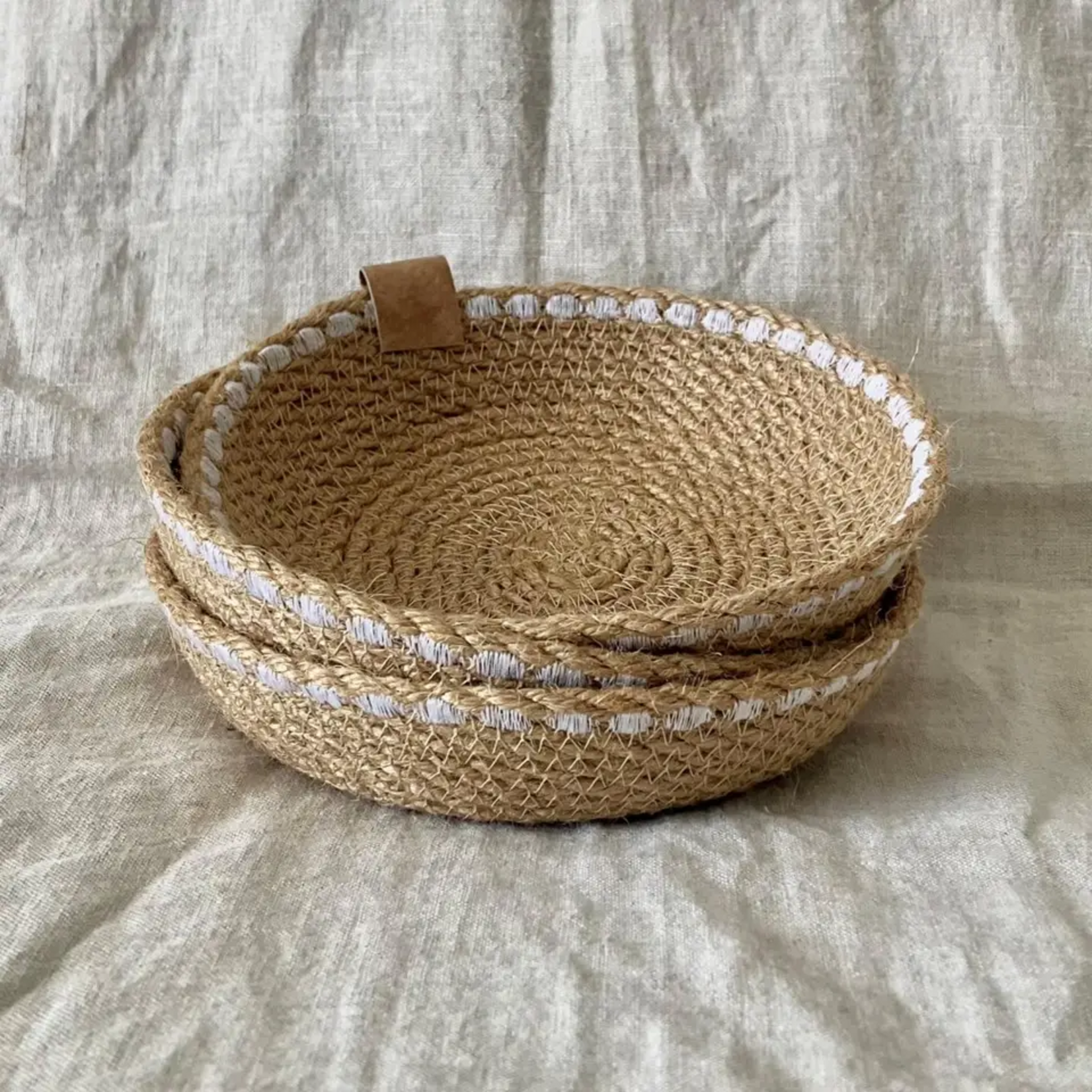Jute Trinket Rope Bowl