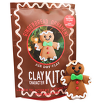 Gingerbread Ornament Air Dry Clay Kit