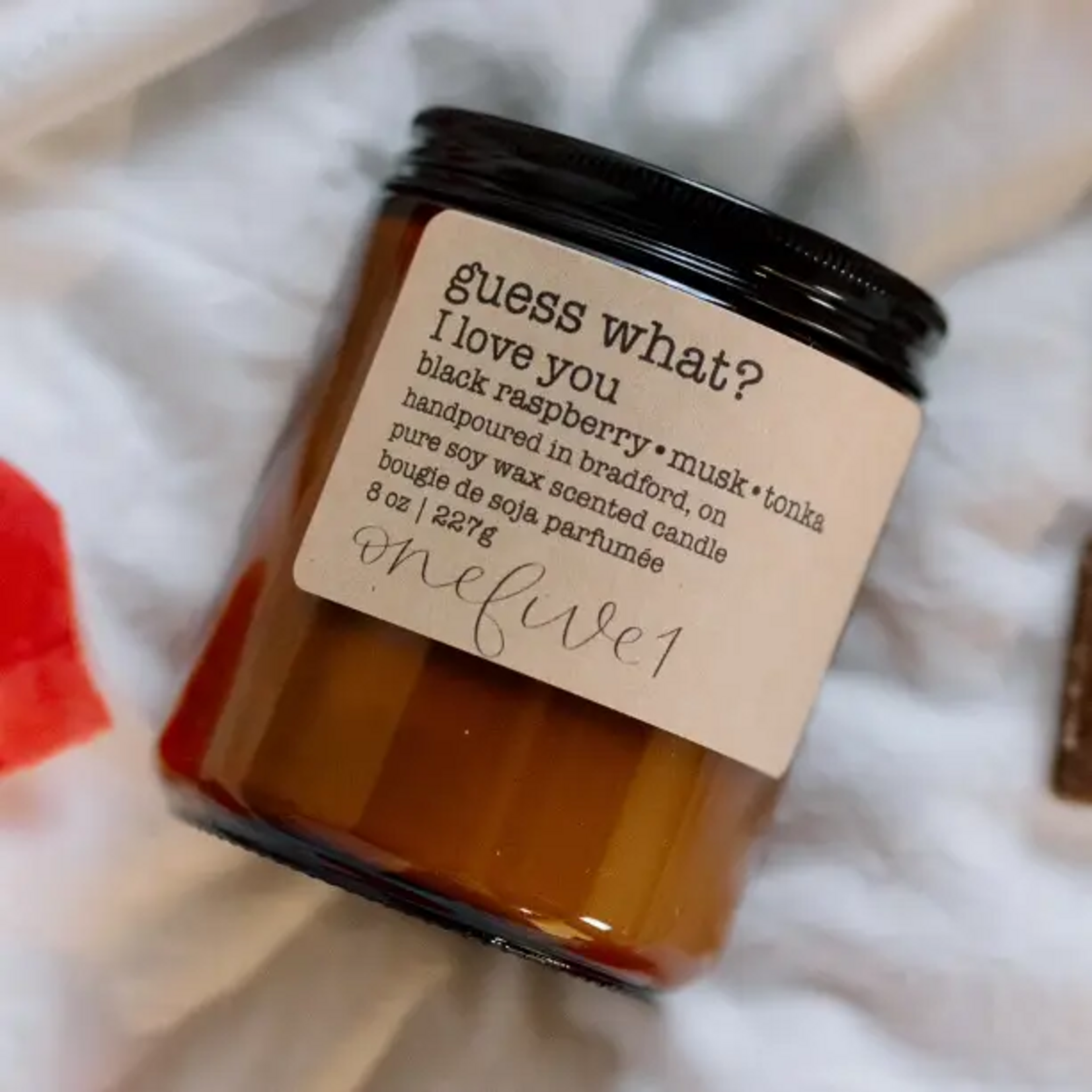 Soy Candle - Guess What? I Love You