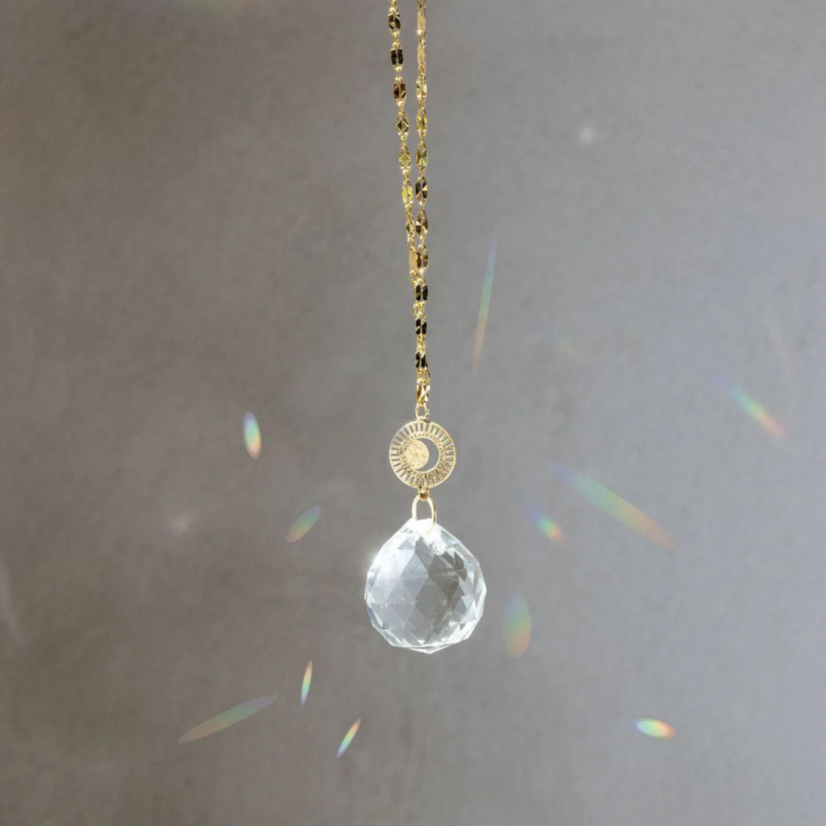 Radiating Moon Pocket Suncatcher