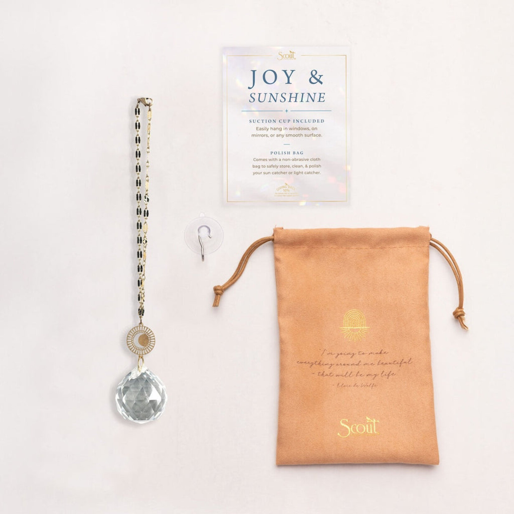 Radiating Moon Pocket Suncatcher