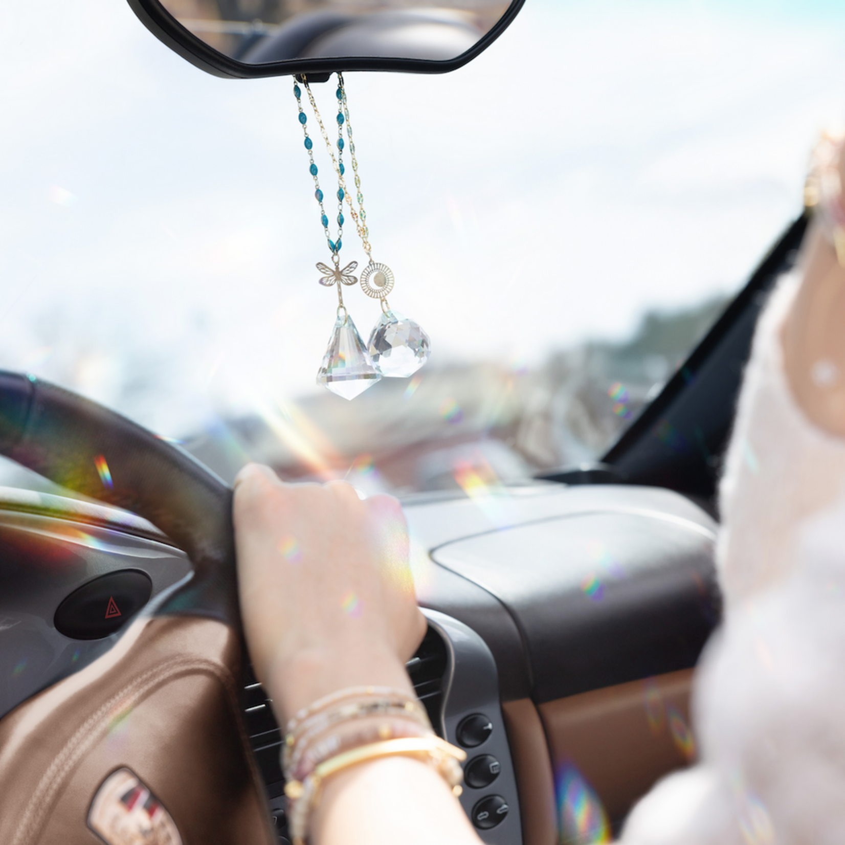 Radiating Moon Pocket Suncatcher