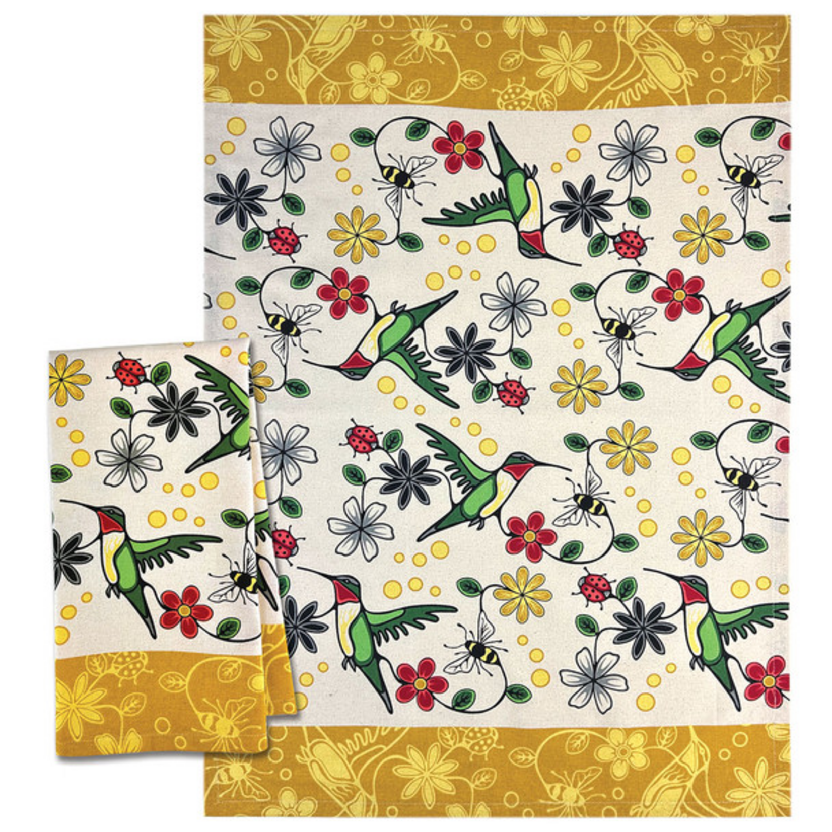 Hummingbird Tea Towel - Storm Angeconeb