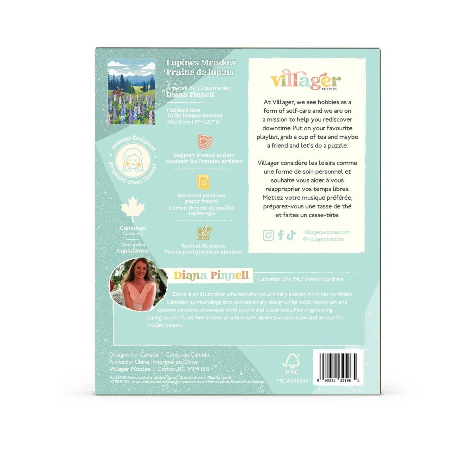 Lupines Meadow - 1000 pc. Puzzle